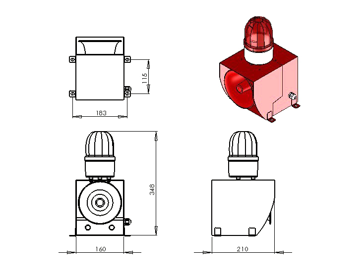 TGSG-07聲光報警器