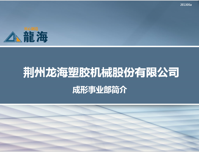 荊州龍海塑膠機械股份有限公司