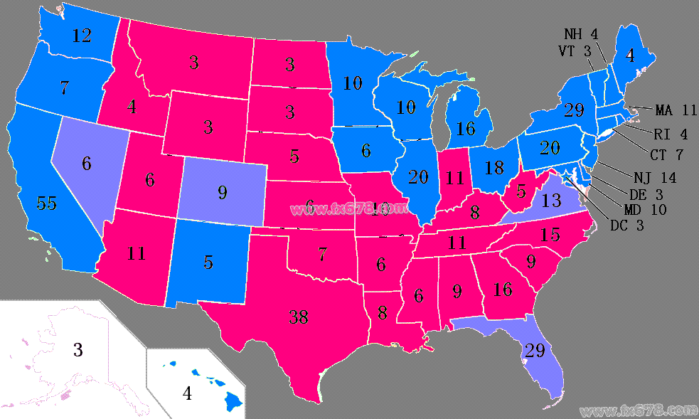 2012年大選 最終結果