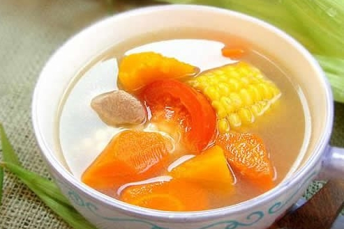 南瓜紅蘿蔔湯