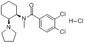 順-(±)-3,4-二氯-N-甲基-N-[2-（1-吡咯烷基）環己基]苯醯胺鹽酸鹽