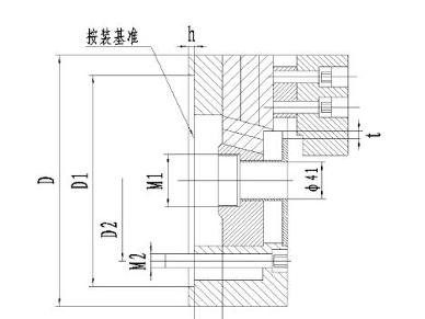 中空液壓卡盤