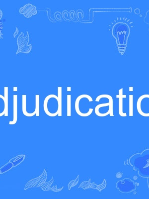 adjudication