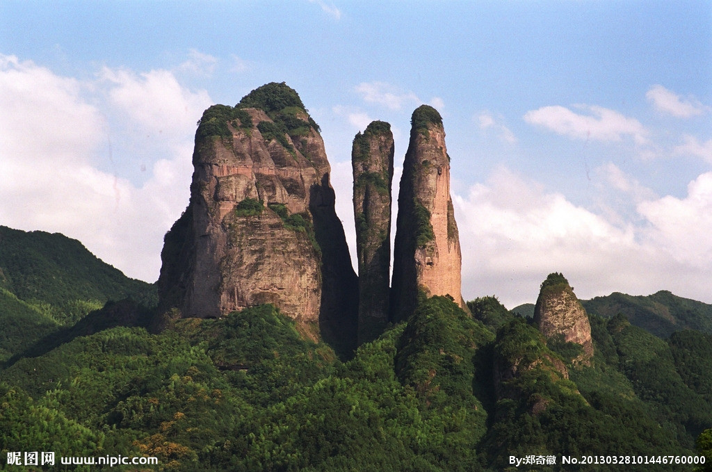 江山江郎山（丹霞地貌）