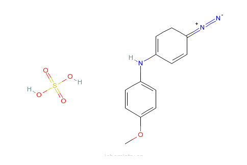 4-重氮基-4\x27-甲氧基二苯胺硫酸鹽