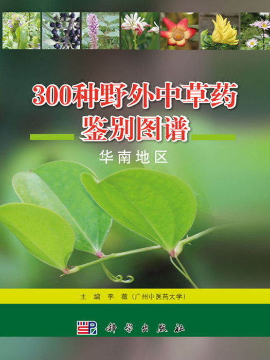 300種野外中草藥鑑別圖譜