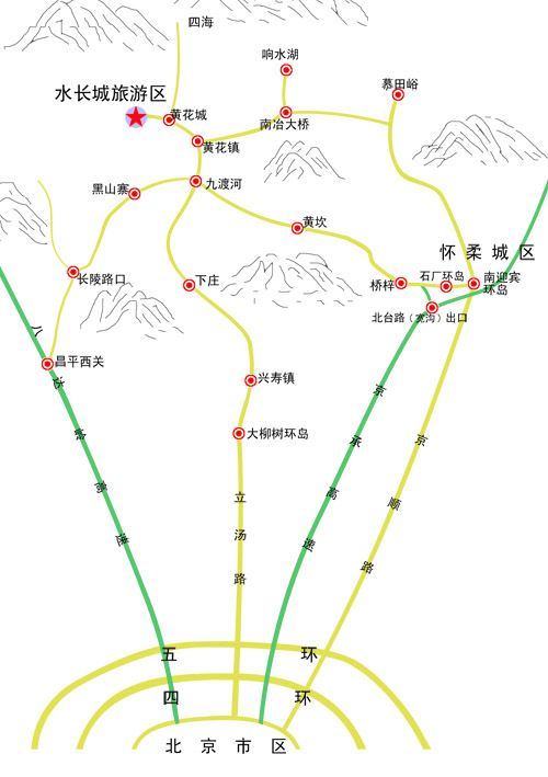 北京黃花城水長城旅遊區(黃花城長城)