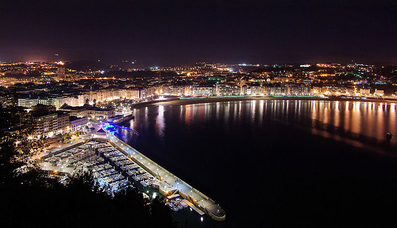 聖塞瓦斯蒂安夜景