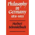 Philosophy in Germany 1831-1933