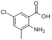 2-氨基-5-氯-3-甲基苯甲酸