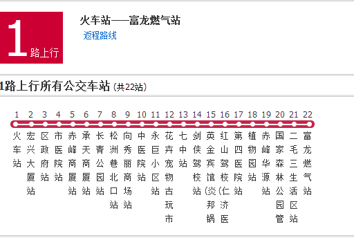 赤峰公交1路