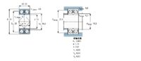 SKF 2*7201BECBP軸承