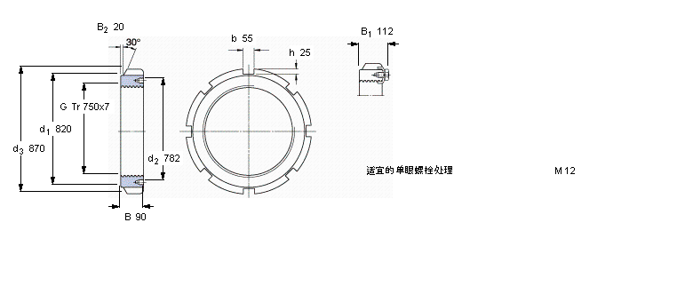 SKF HM31/750軸承