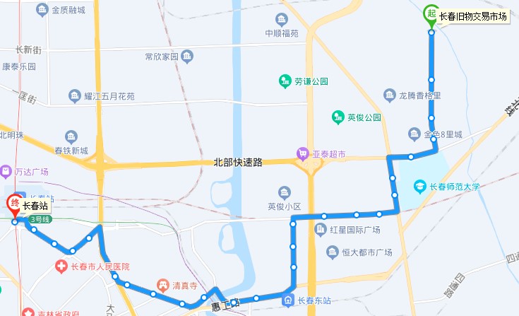 長春公交G357路