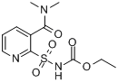[[3-[（二甲基氨基）甲醯]-2-吡啶]磺醯]氨基甲酸乙酯
