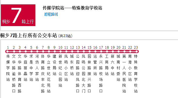 嘉興公交桐鄉7路