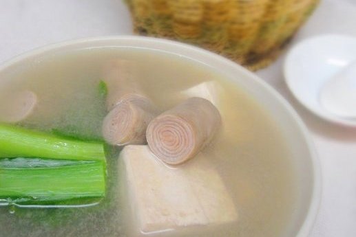 芥菜豆腐小腸湯