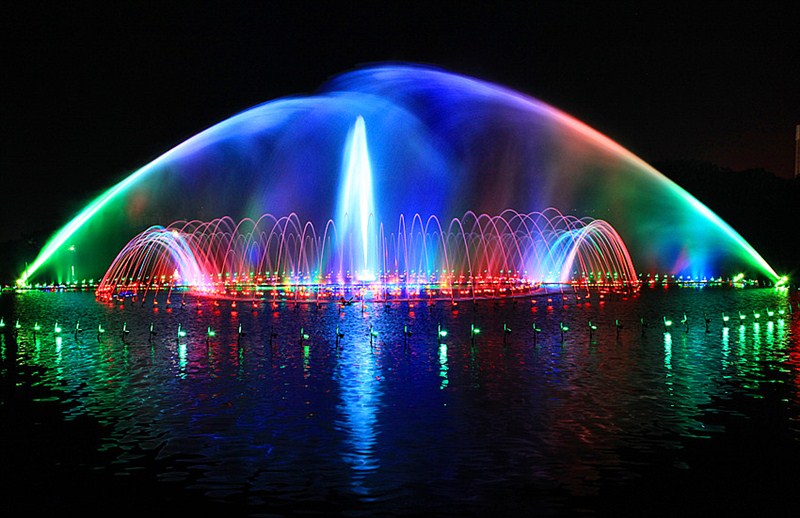 平湖公園音樂噴泉