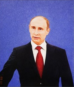 普京總統肖像