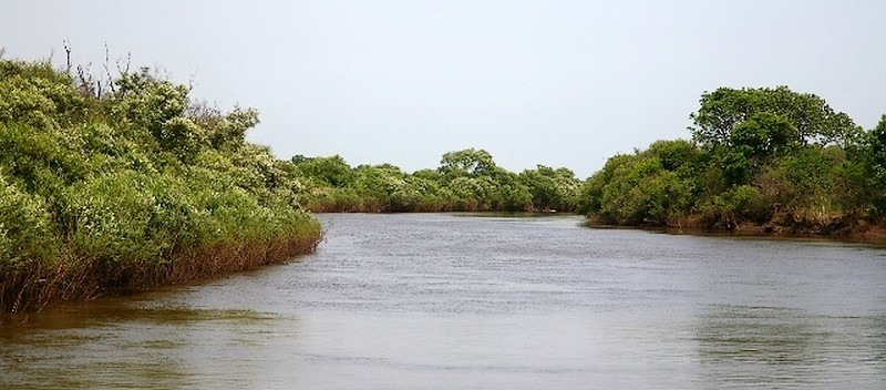 松阿察河上遊河道