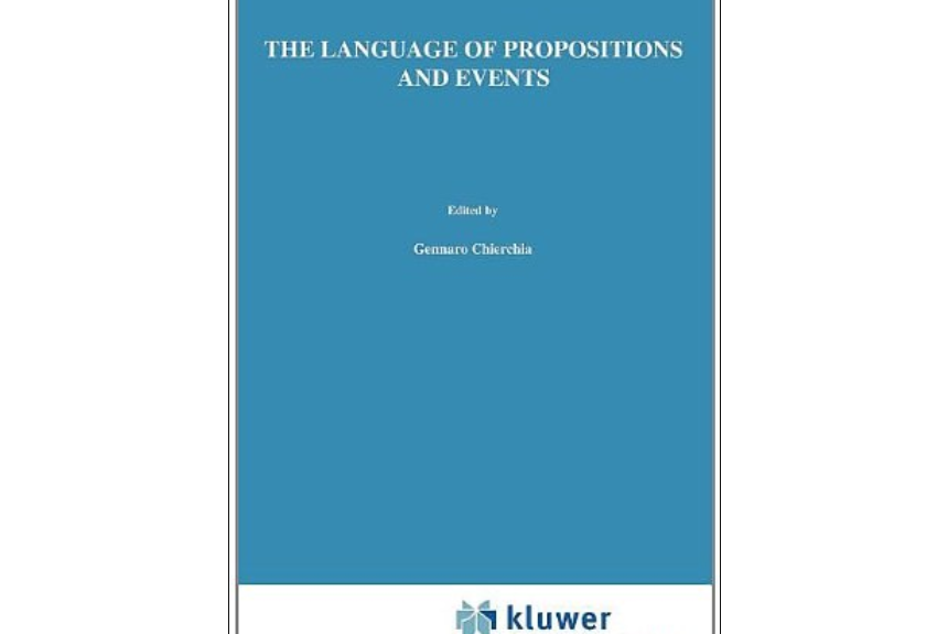 The Language of Propositions and Events