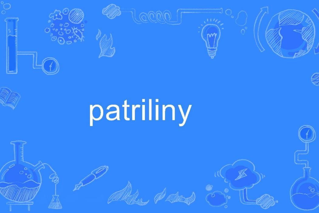 patriliny