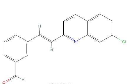 (E)-3-[2-（7-氯-2-喹啉基）乙烯基]苯甲醛