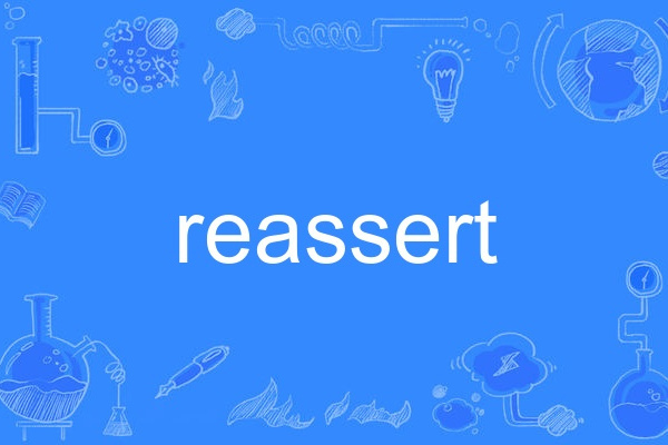 reassert