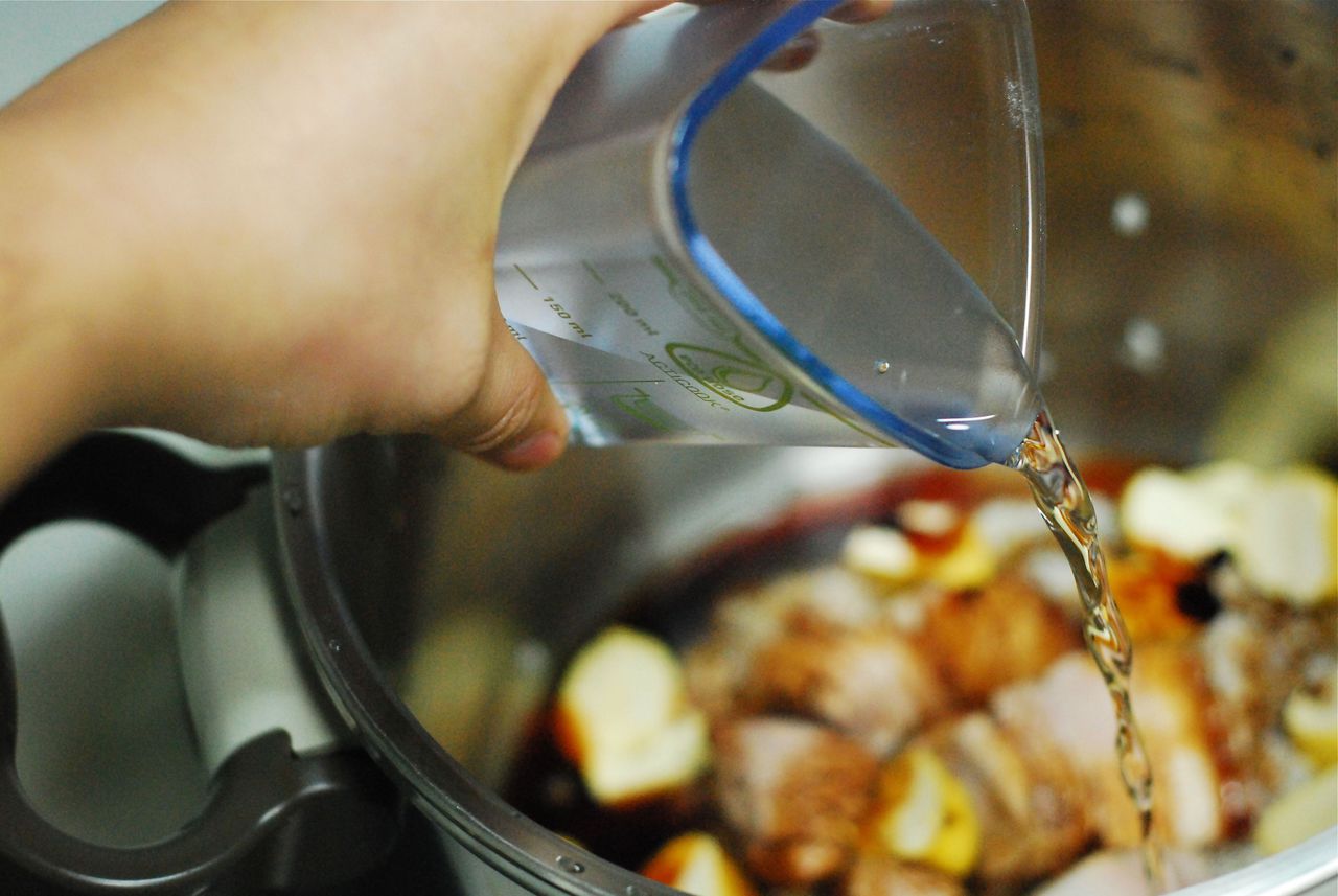 栗子五花肉燜飯