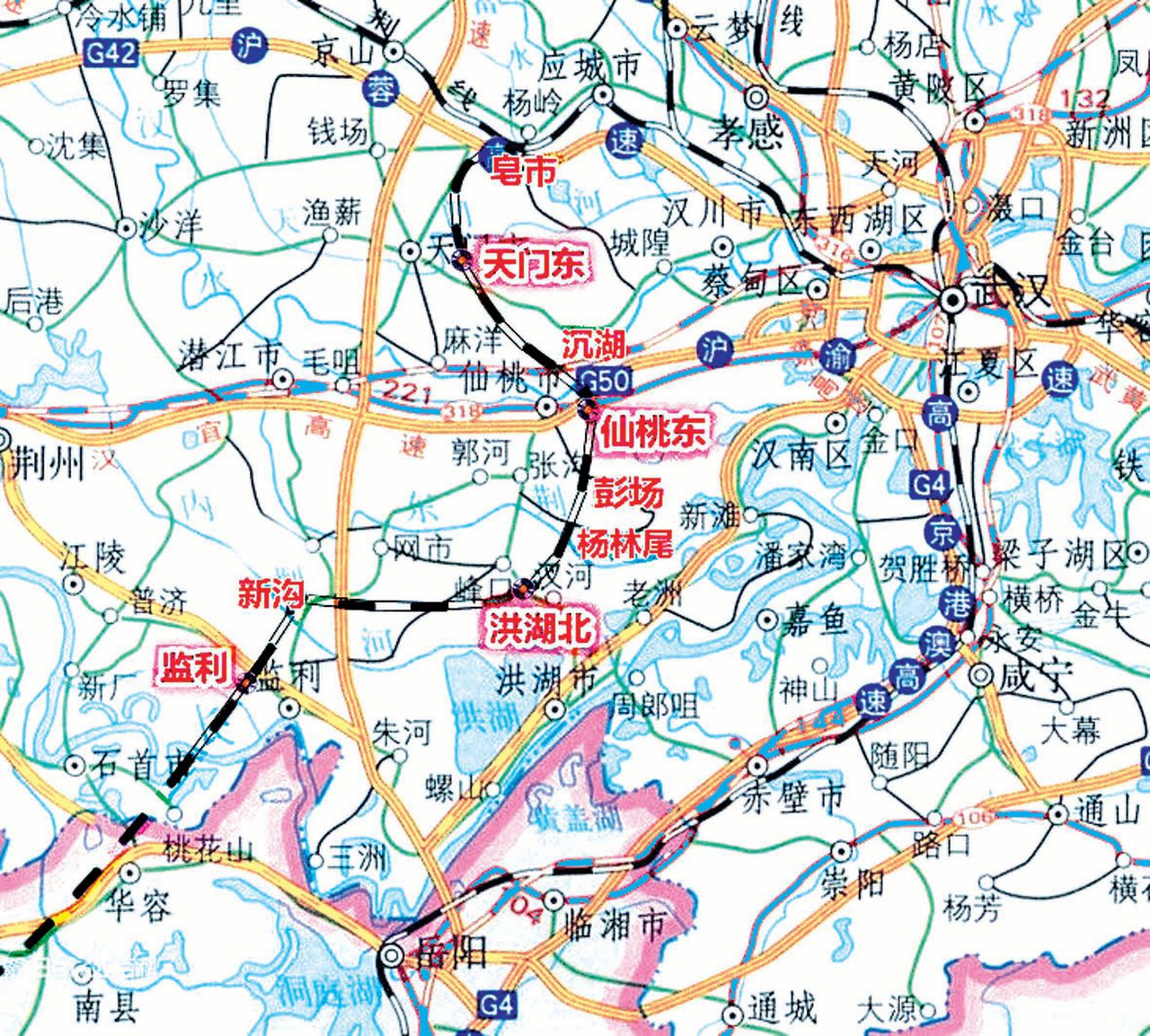 潛江鐵路支線