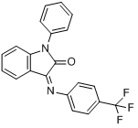 (Z)-1-苯基-3-（4-（三氟甲基）苯基亞氨）吲哚啉-2-酮