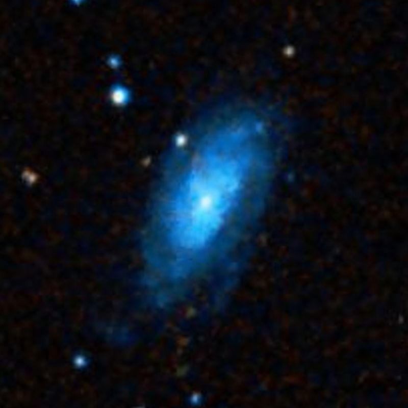 NGC 3225 DSS2 彩色圖