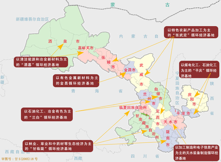 國家級循環經濟規劃圖