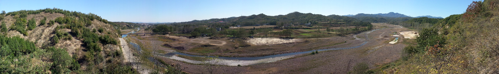 土橋村俯瞰圖