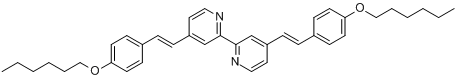 4,4\x27-二[2-（4-己氧基苯基）乙烯基]-2,2\x27-聯吡啶