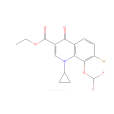 7-溴-1-環丙基-8-二氟甲氧基-1,4-二氫-4-氧代喹啉-3-羧酸乙酯