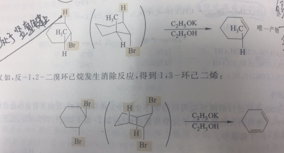 環鹵代烷的反扎伊采夫定向產物