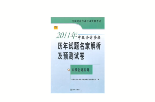 全國會計專業技術資格考試歷年試題名家解析·中級會計實務