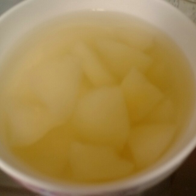 冰糖蜂蜜雪梨湯