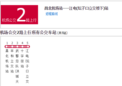 南昌機場公交2路