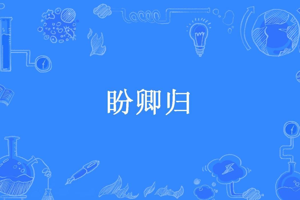 盼卿歸(離黎所著小說)