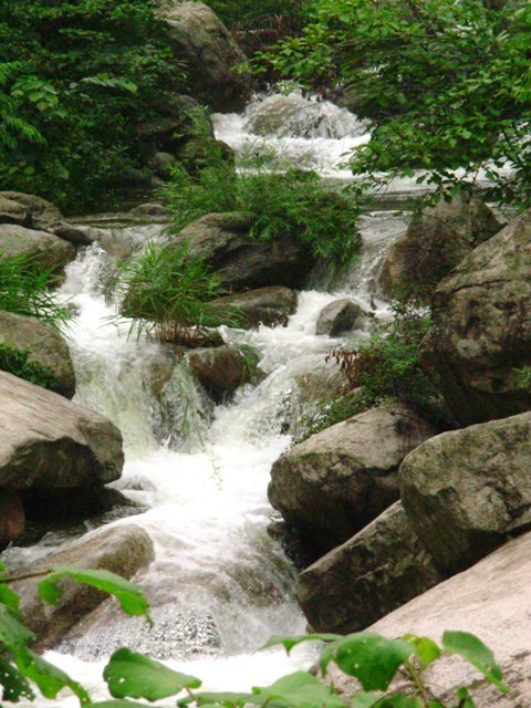 木札嶺景區河流圖