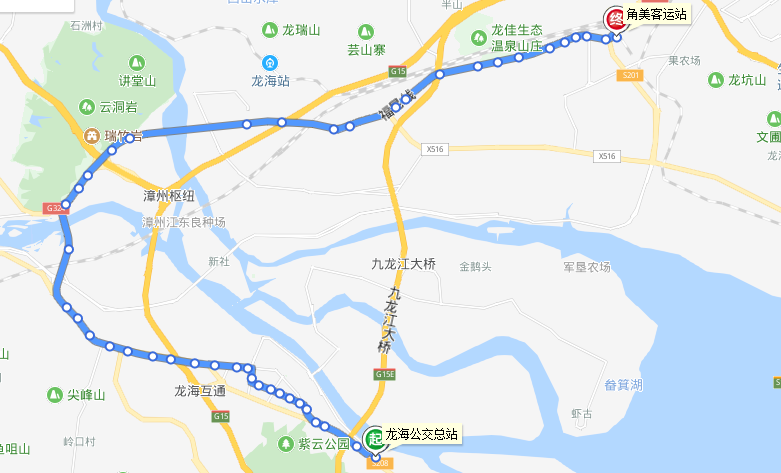 漳州公交龍海19路