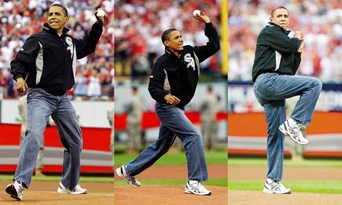 歐巴馬穿老媽褲被貶毫無時尚感