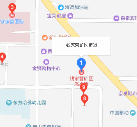 錢家營礦區街道