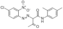 2-[（4-氯-硝基苯基）偶氮]-N-（2,4-二甲基苯基）-3-氧代丁醯胺