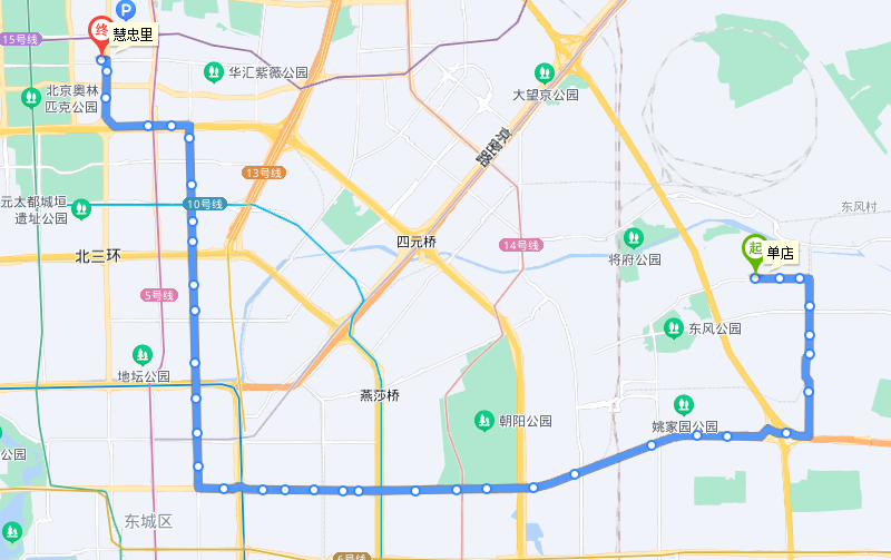 北京公交406路