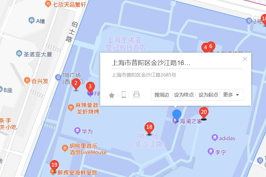 金沙江路1685號