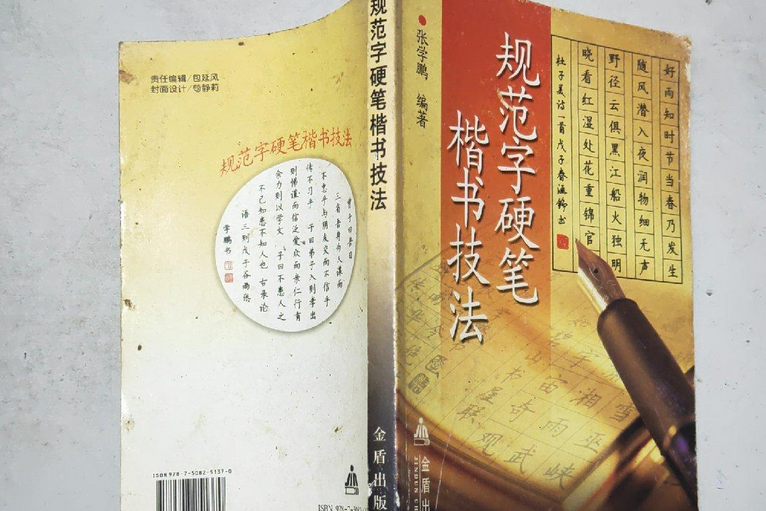 規範字硬筆楷書技法(2008年金盾出版社出版的圖書)