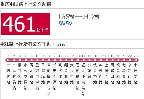 重慶公交461路